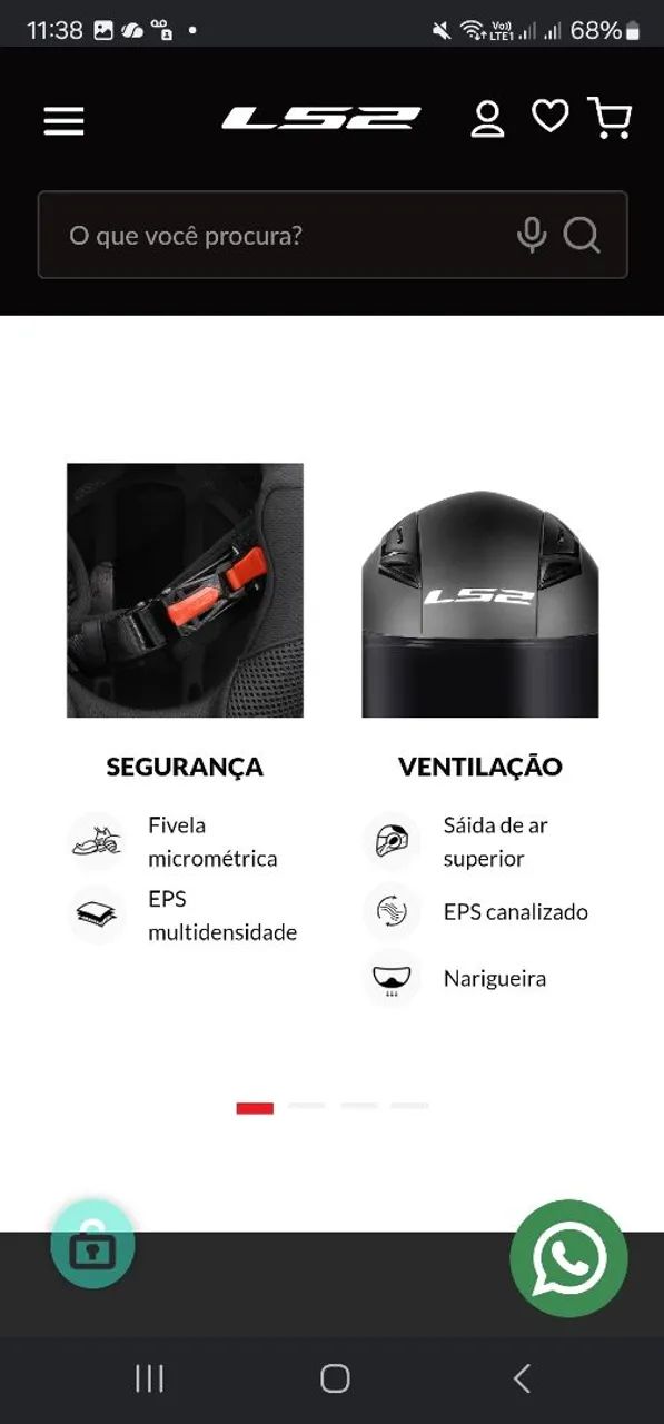 Capacete LS2 Vigo - Foto 4