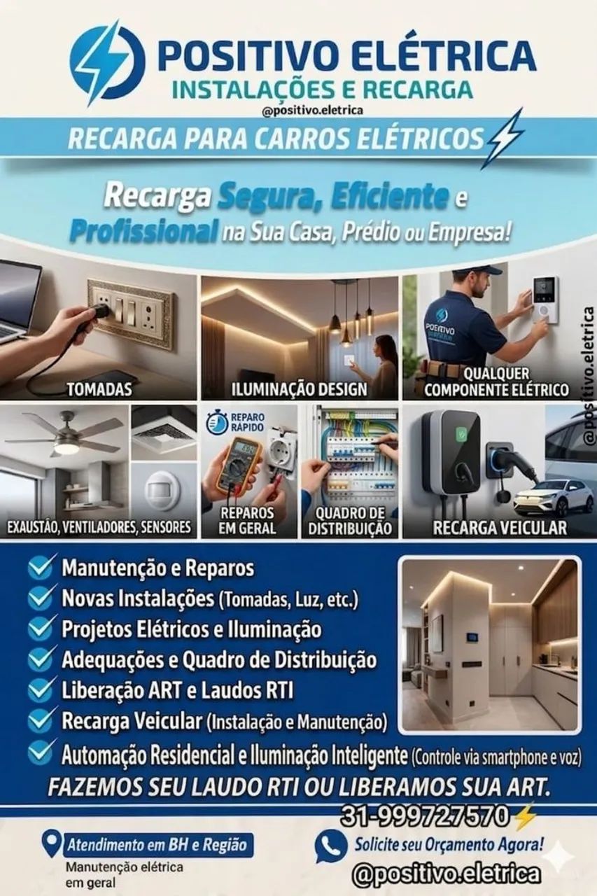 Eletricista Positivo elétrica 