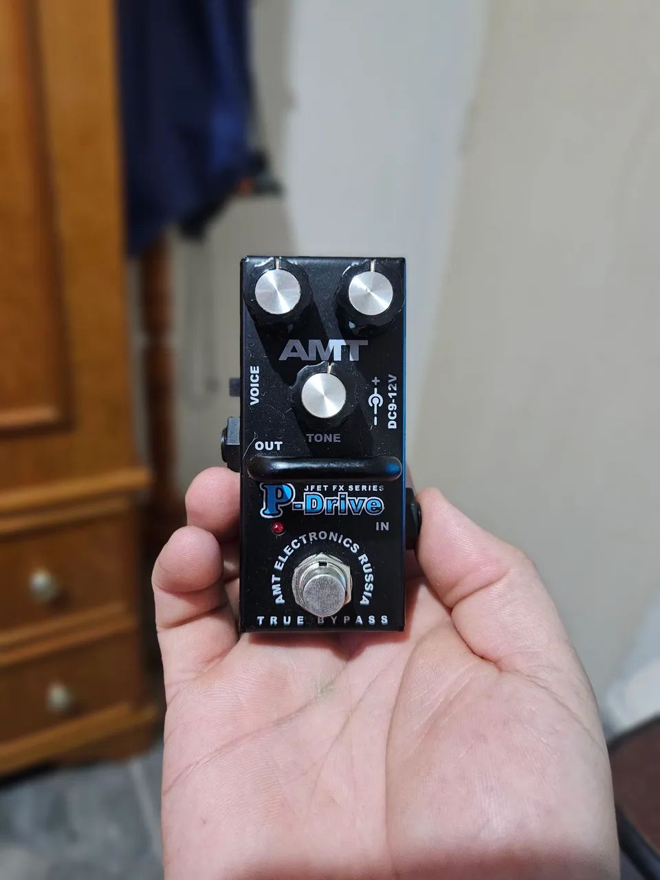 Pedal de guitarra AMT P-Drive ( Peavy 5150)