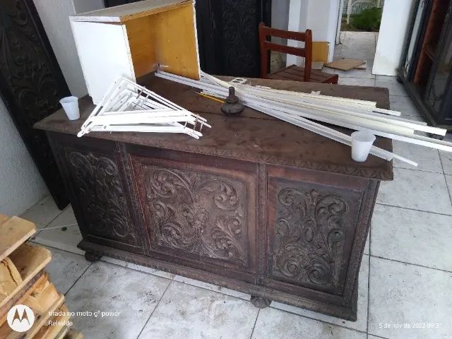 Moveis Diversos Antigos Baias e cadeiras Balcão - Foto 3