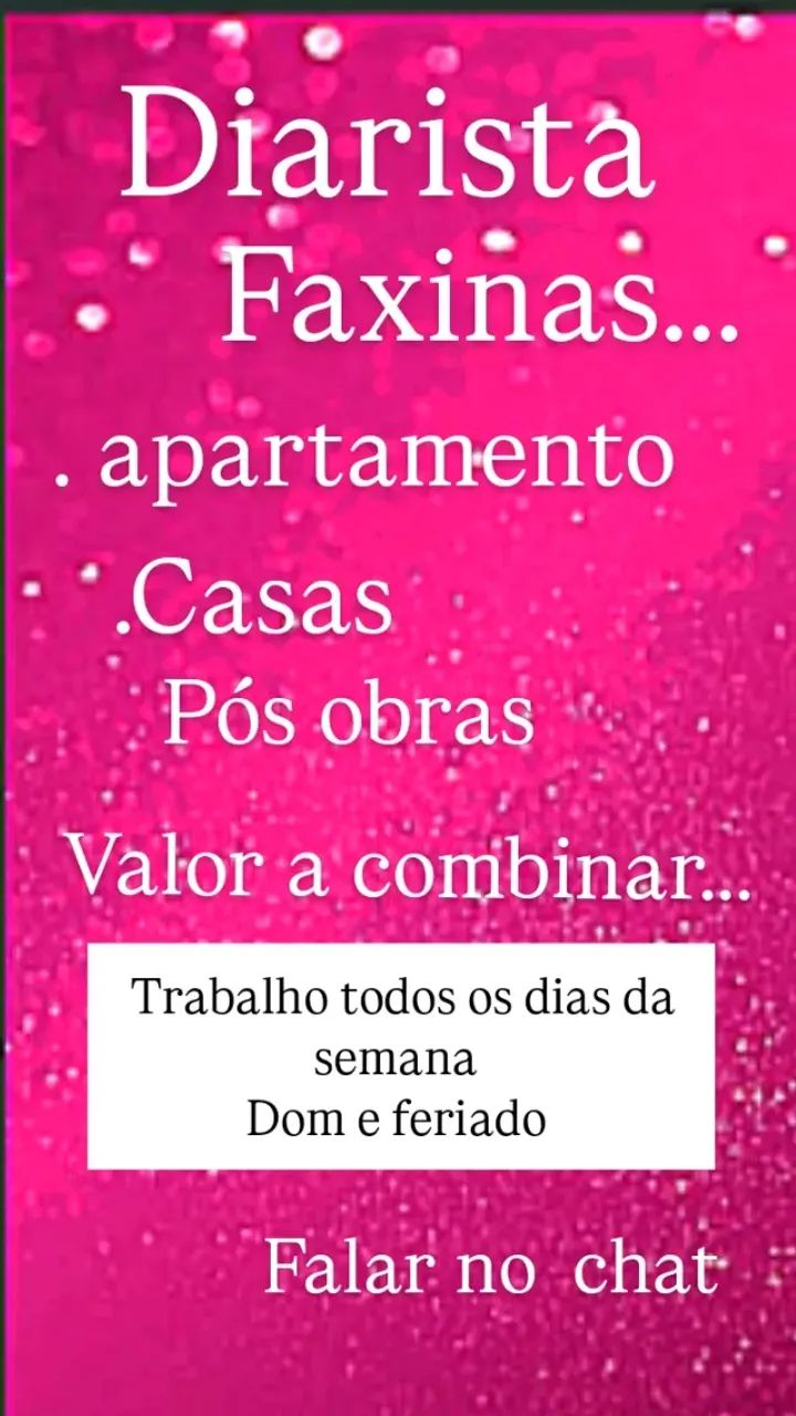 Serviços domésticos em geral 