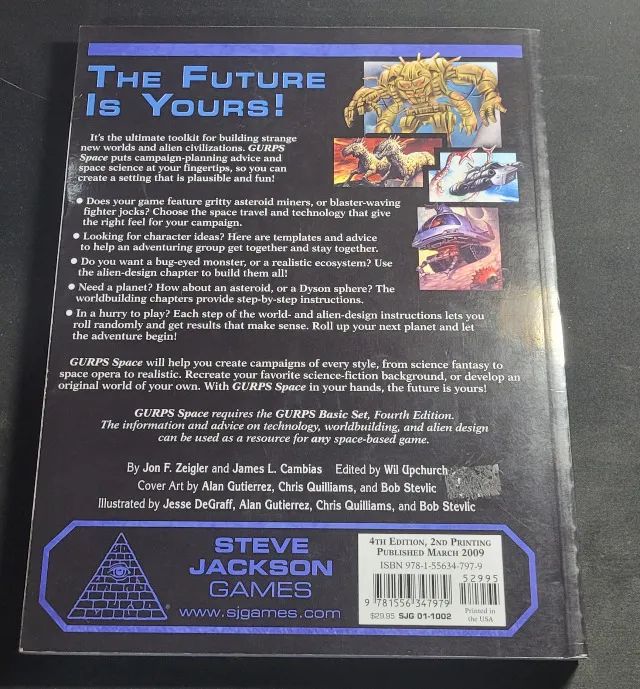 GURPS 4ª Edição - Módulo Space - Foto 2