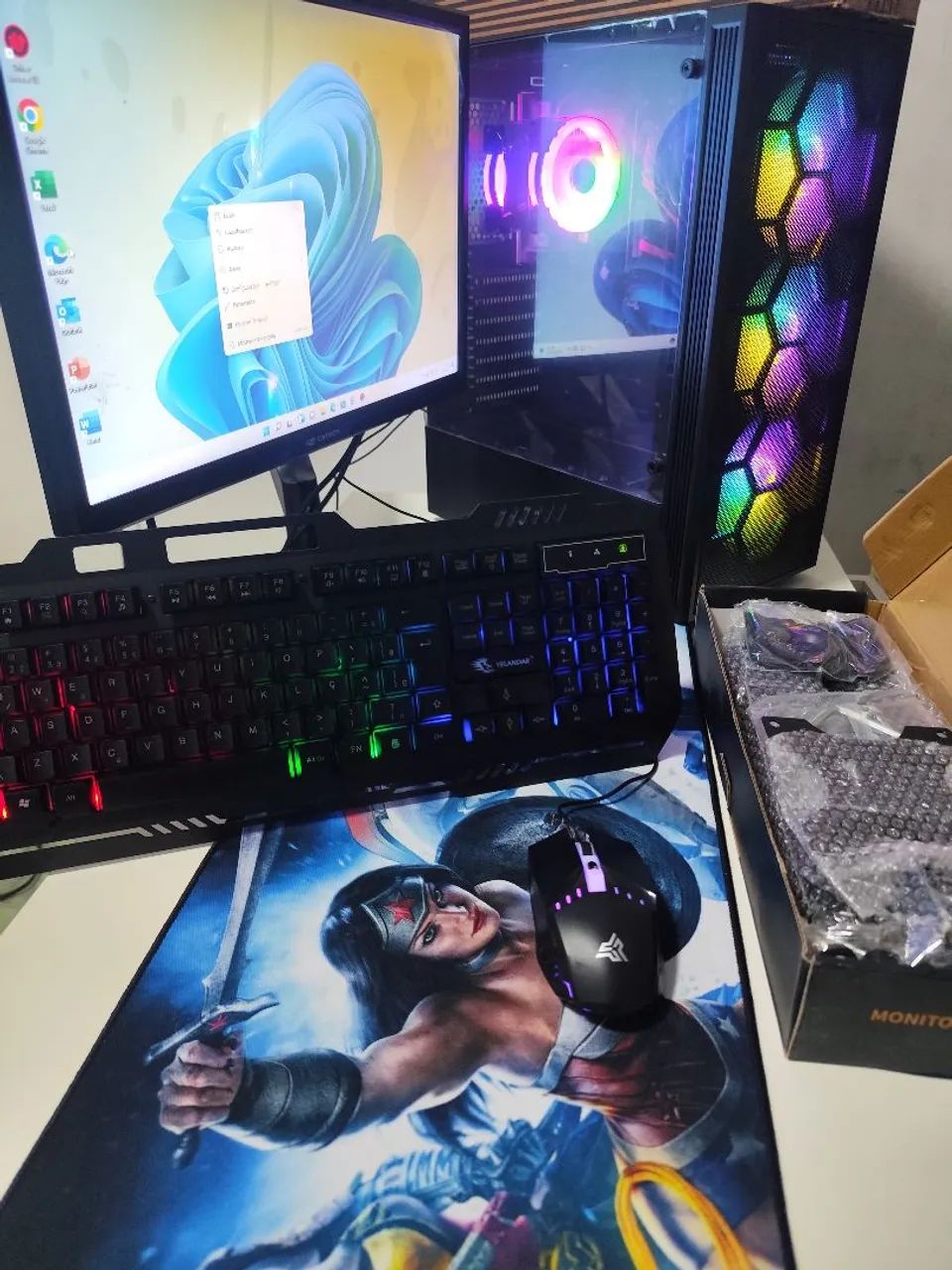 Computador completo core i5 3geração com pkaca de vídeo  - Foto 3