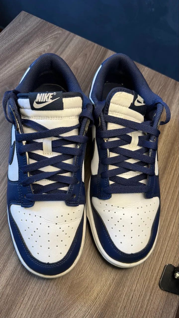 Tênis Nike Original Dunk Low Azul Raro N 40 - Foto 2