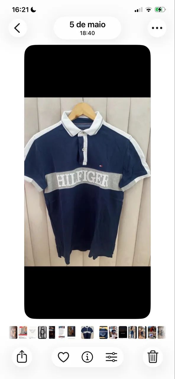 Blusa polo Tommy Hilfiger original TAM M  - Foto 2