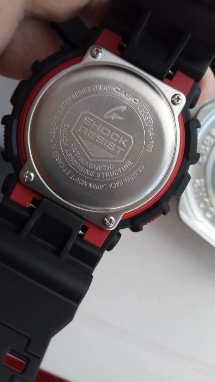 RELÓGIO CASIO G-SHOCK GA100 ORIGINAL NUNCA USADO NA CAIXA.  - Foto 2