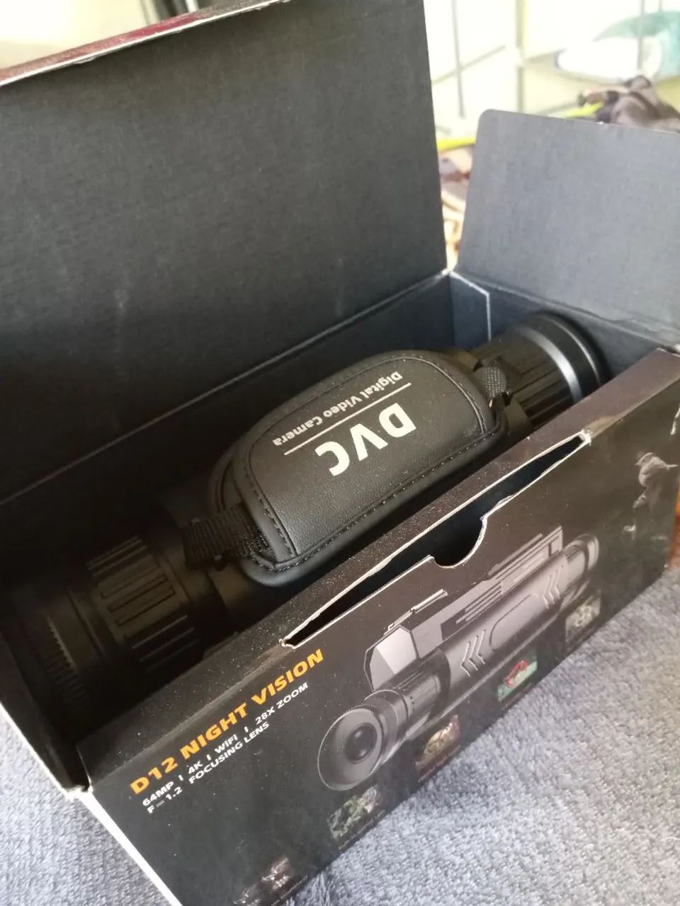 Camera nova nunca usei