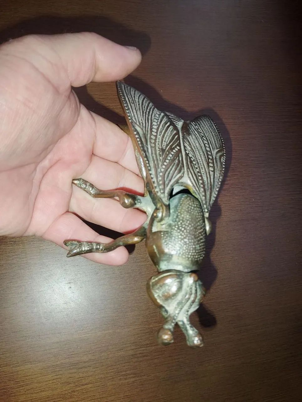 ANTIGO CINZEIRO EM BRONZE  - Foto 5