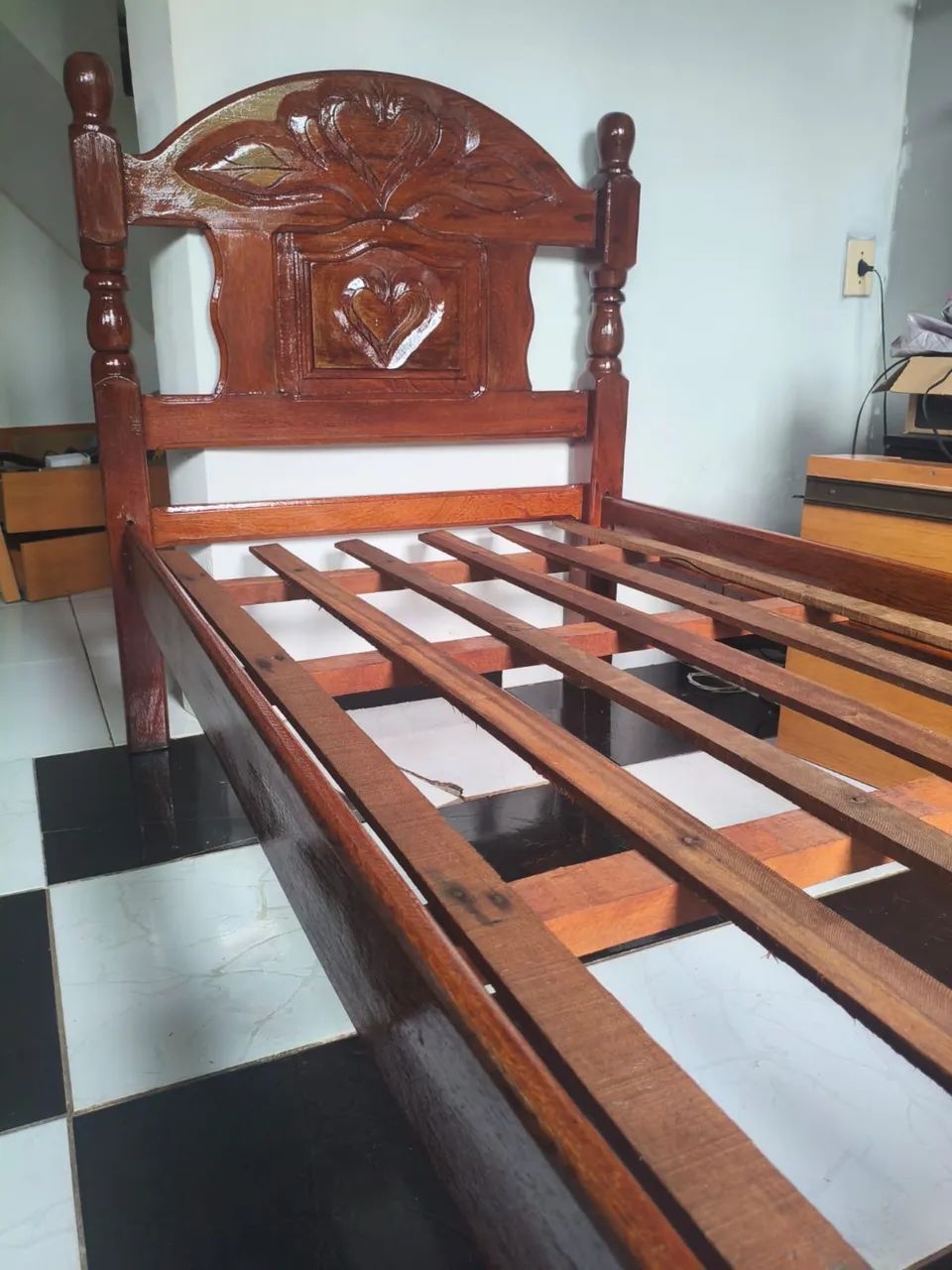 Cama solteiro Angelim  - Foto 3