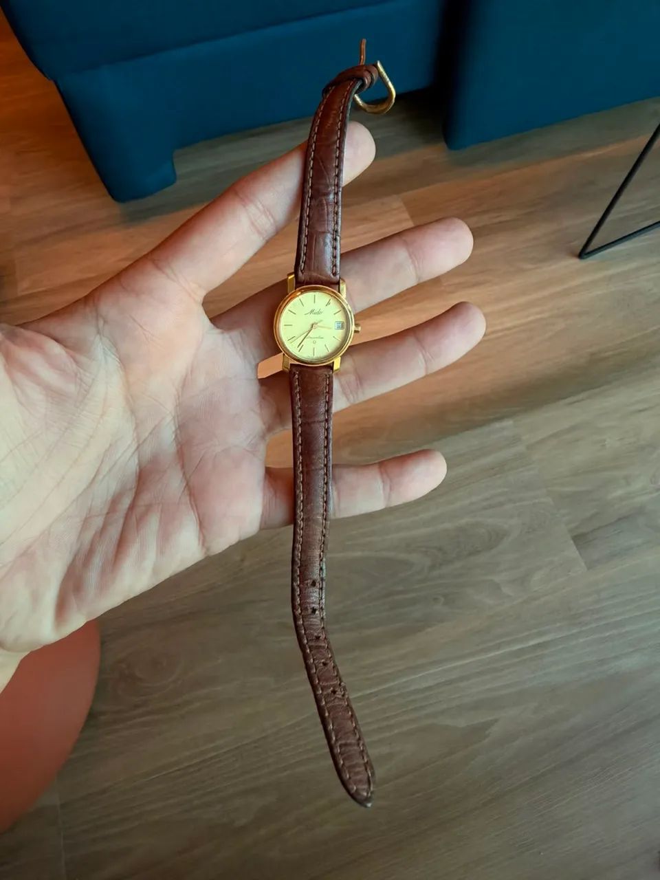 Relógio de Ouro maciço 18K Mido Dreamline - Foto 3