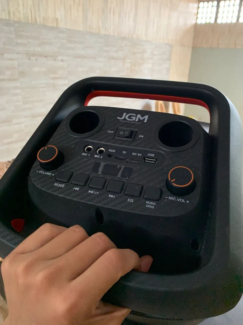 Caixa de som JGM Ultra Party