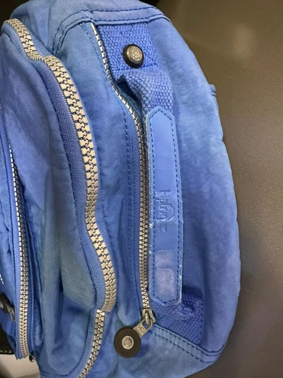 Mochila Kipling Azul (Usada) - Foto 3