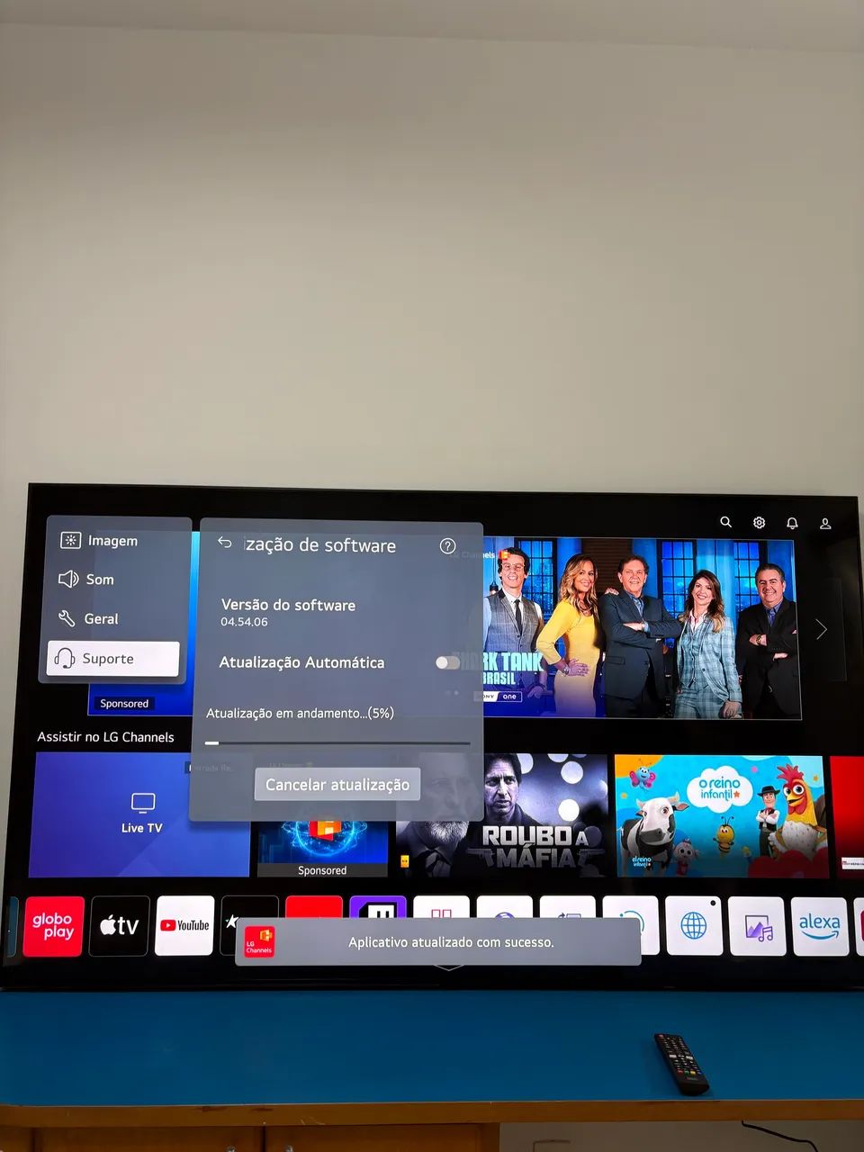 Tv LG nano cell 75 polegadas 