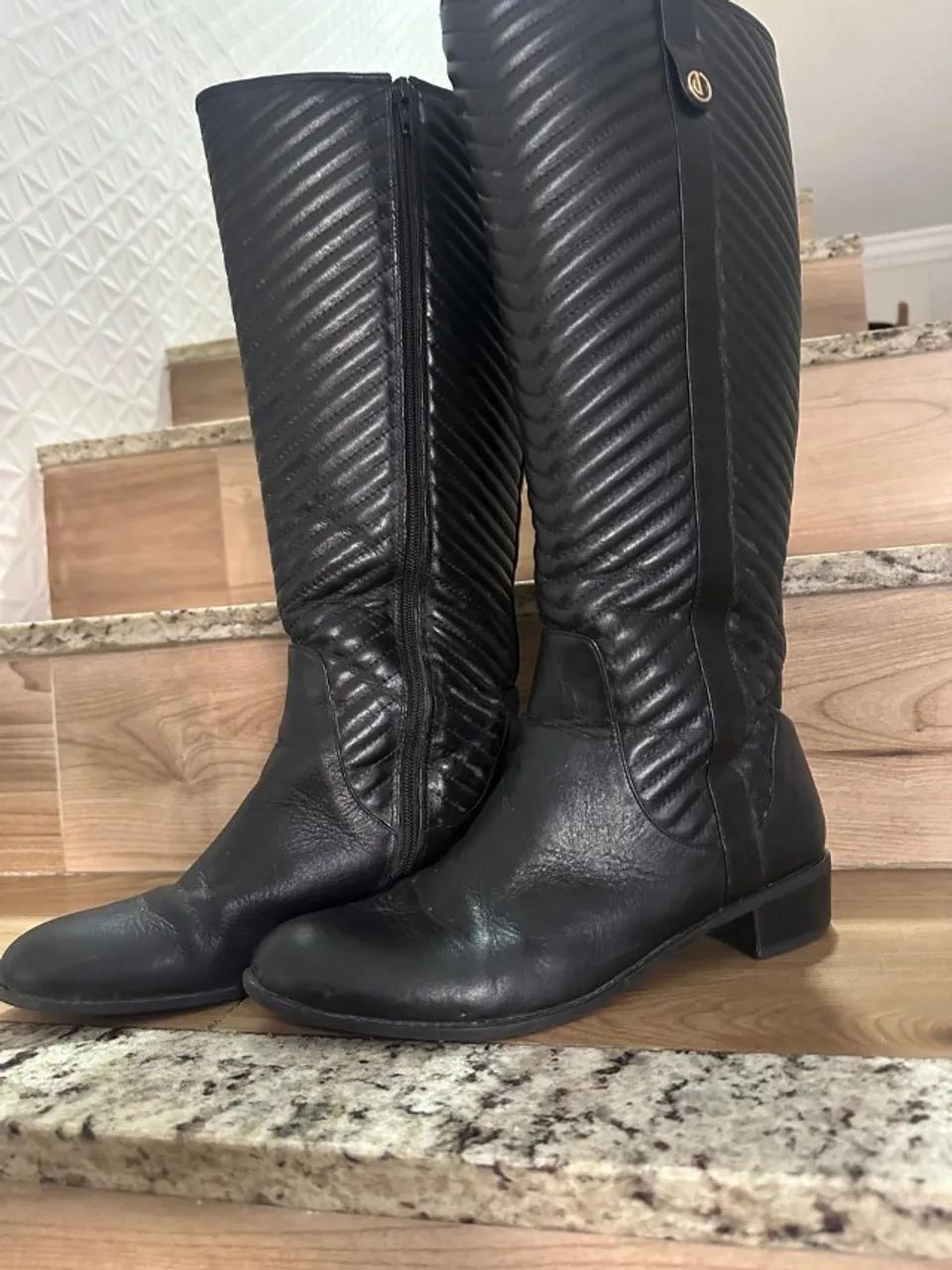 Bota de couro dumond