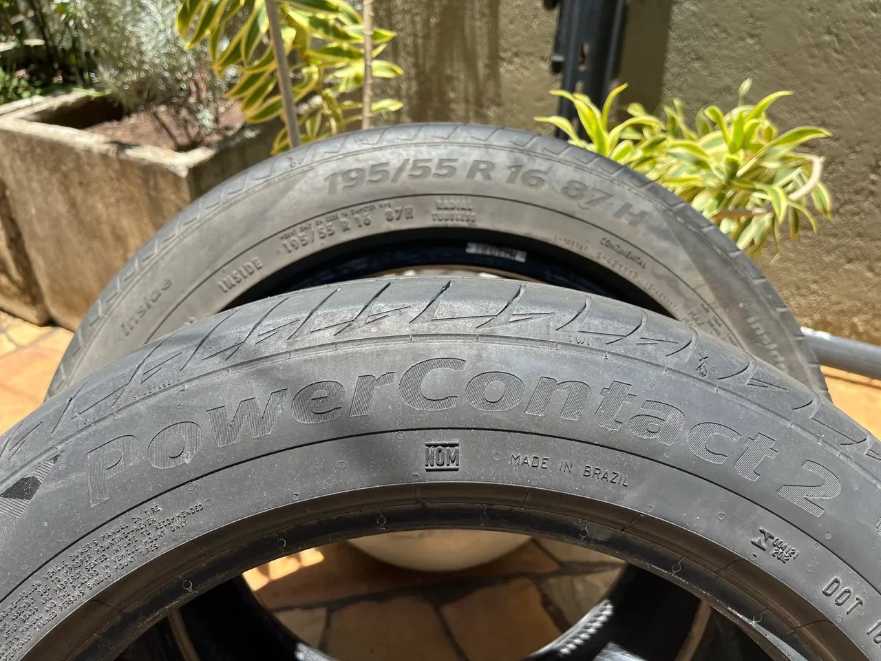 4 pneus Continental 195/55 R16 - Foto 2