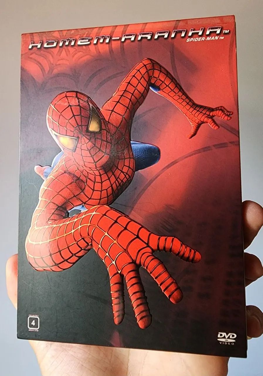 Coleção DVD Homem Aranha (Tobey Maguire) 