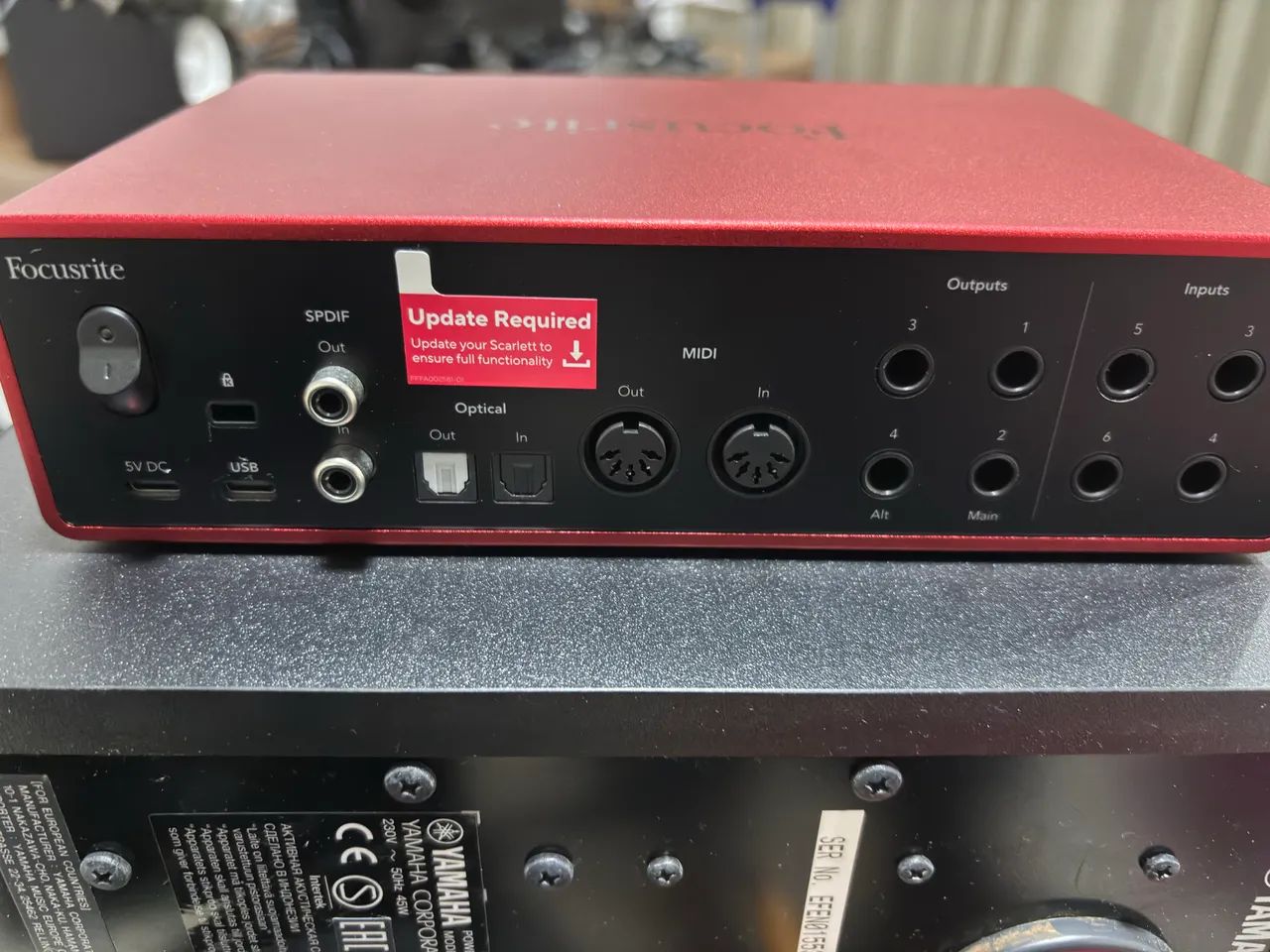 Interface Focusrite 16i16 4 geração  - Foto 3