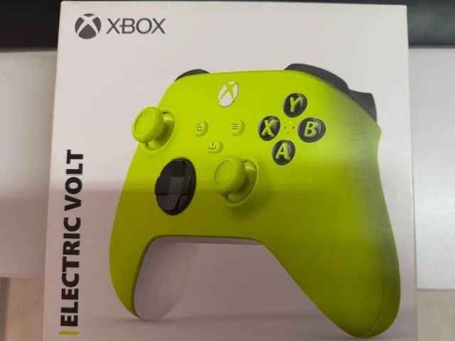 Controle Microsoft Series S/X e One Verde Electric Volt - Xbox - Foto 2