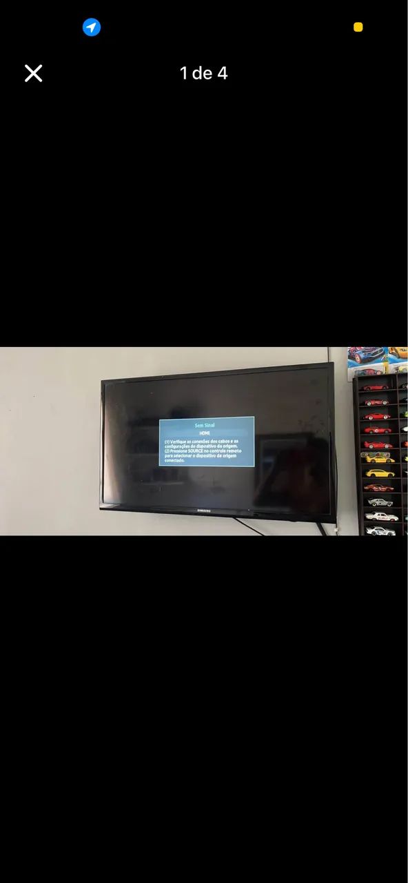 Tv 32 pegadas 