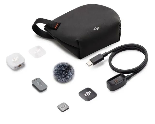 Microfone DJI Mic Mini 2 Transmitter LACRADO ZERO - Câmeras e
