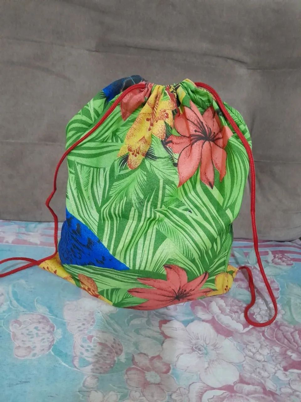 Mochila Saco Academia Estampado  - Foto 4