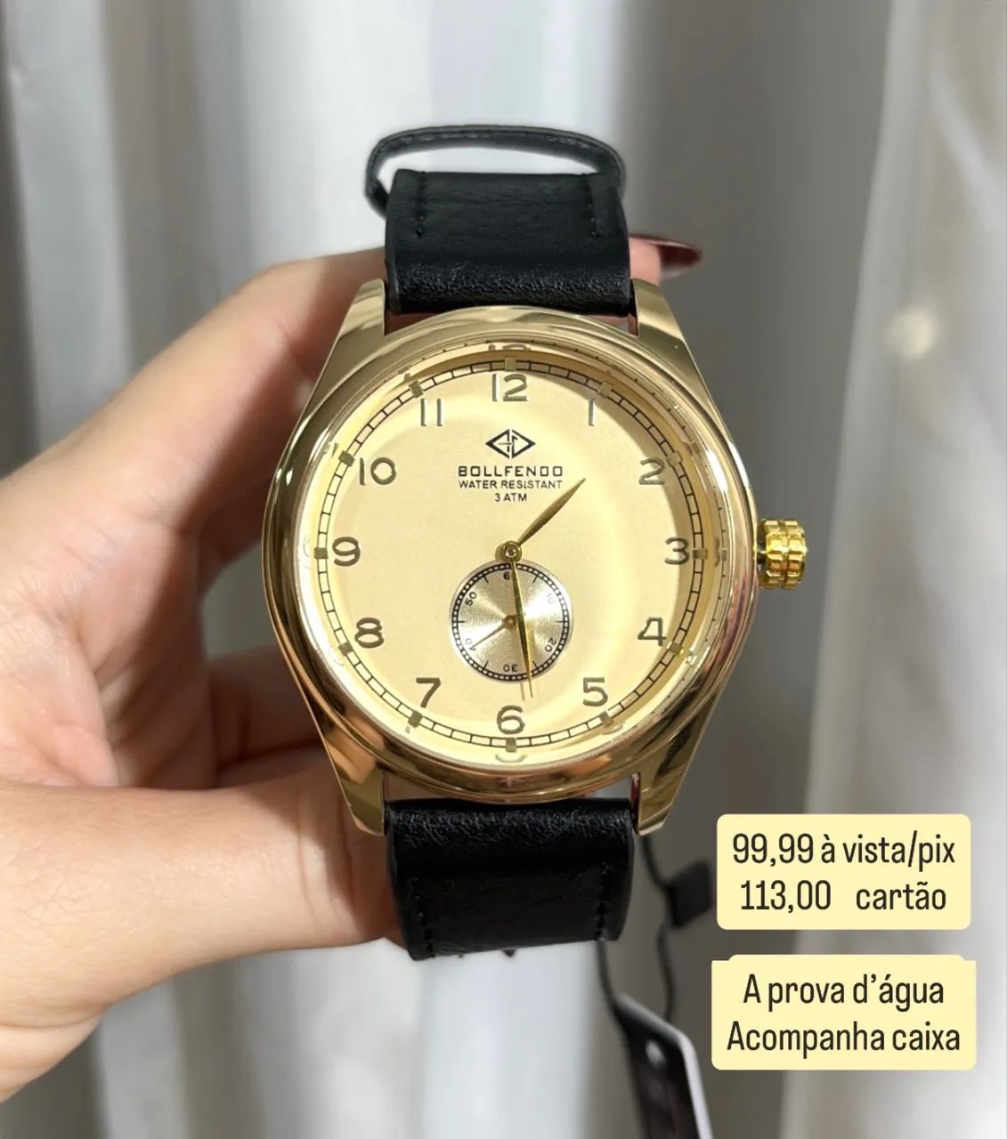 Relógio Masculino a Prova Dagua - Foto 4