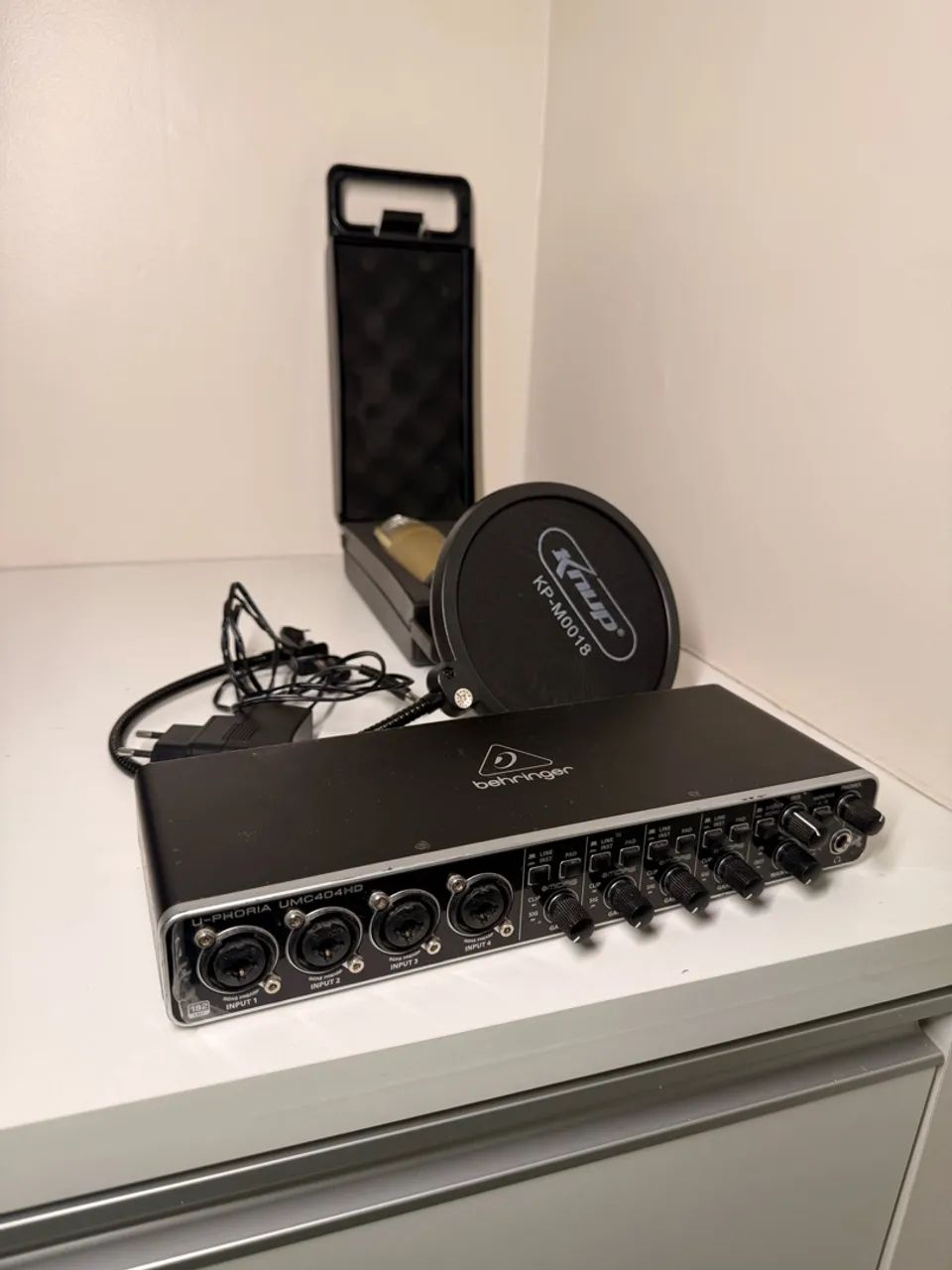 Interface de Áudio + Microfone Behringer C-1 - Foto 3