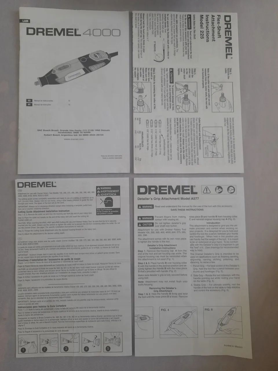 Microrretifica Dremel 4000 - Foto 4