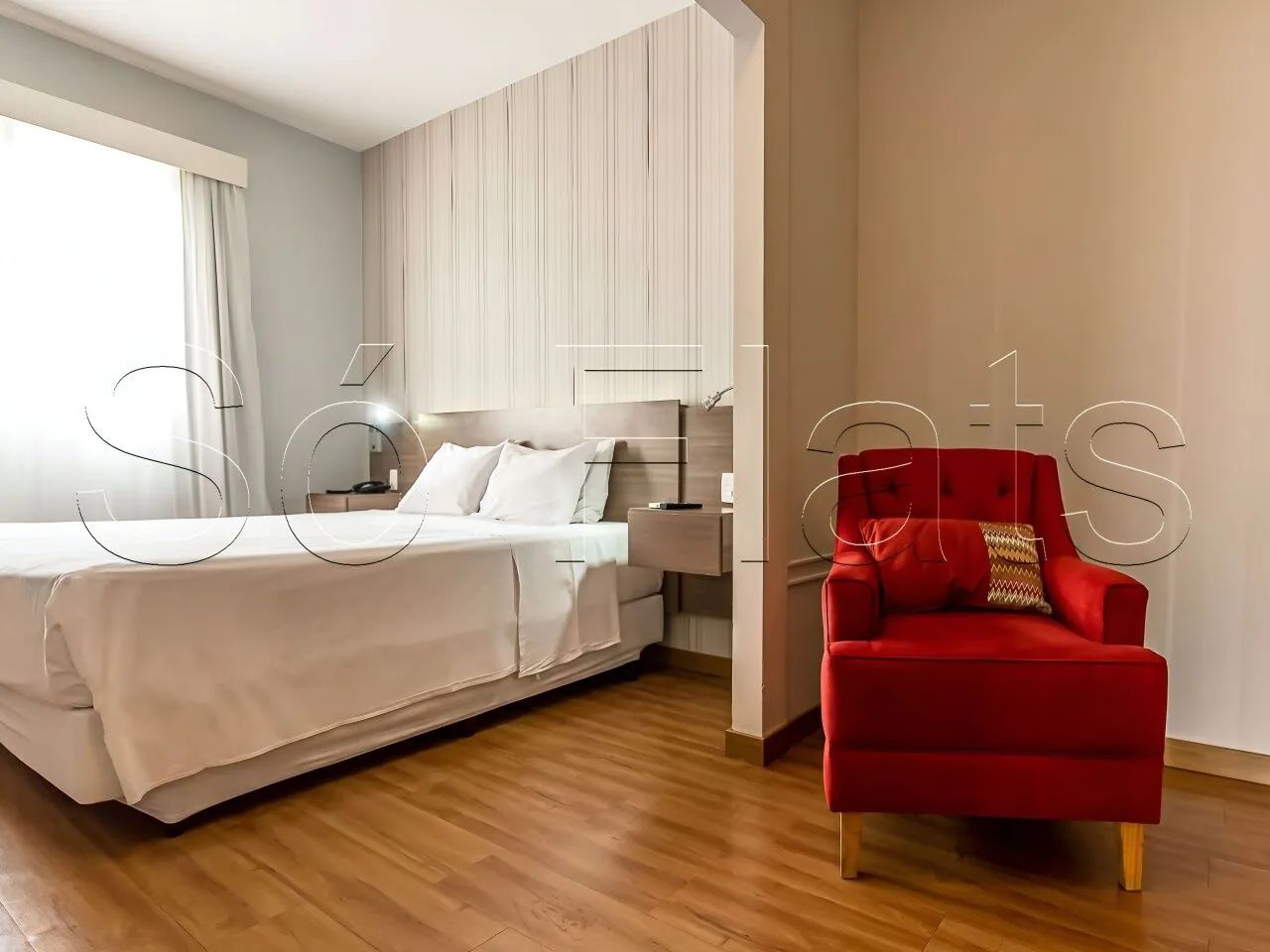 Flat Ibis Styles Campinas Alphaville, disponivel com 32m², 01 dormitório