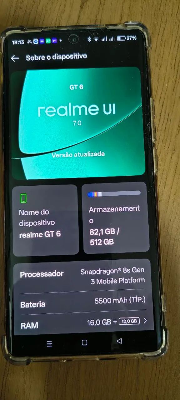 REALME GT6 TOP DE LINHA  - Foto 2