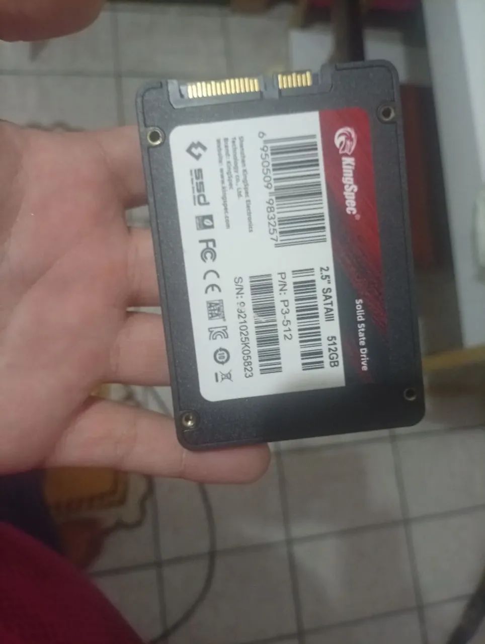 SSD SATA 512 GB - Foto 2