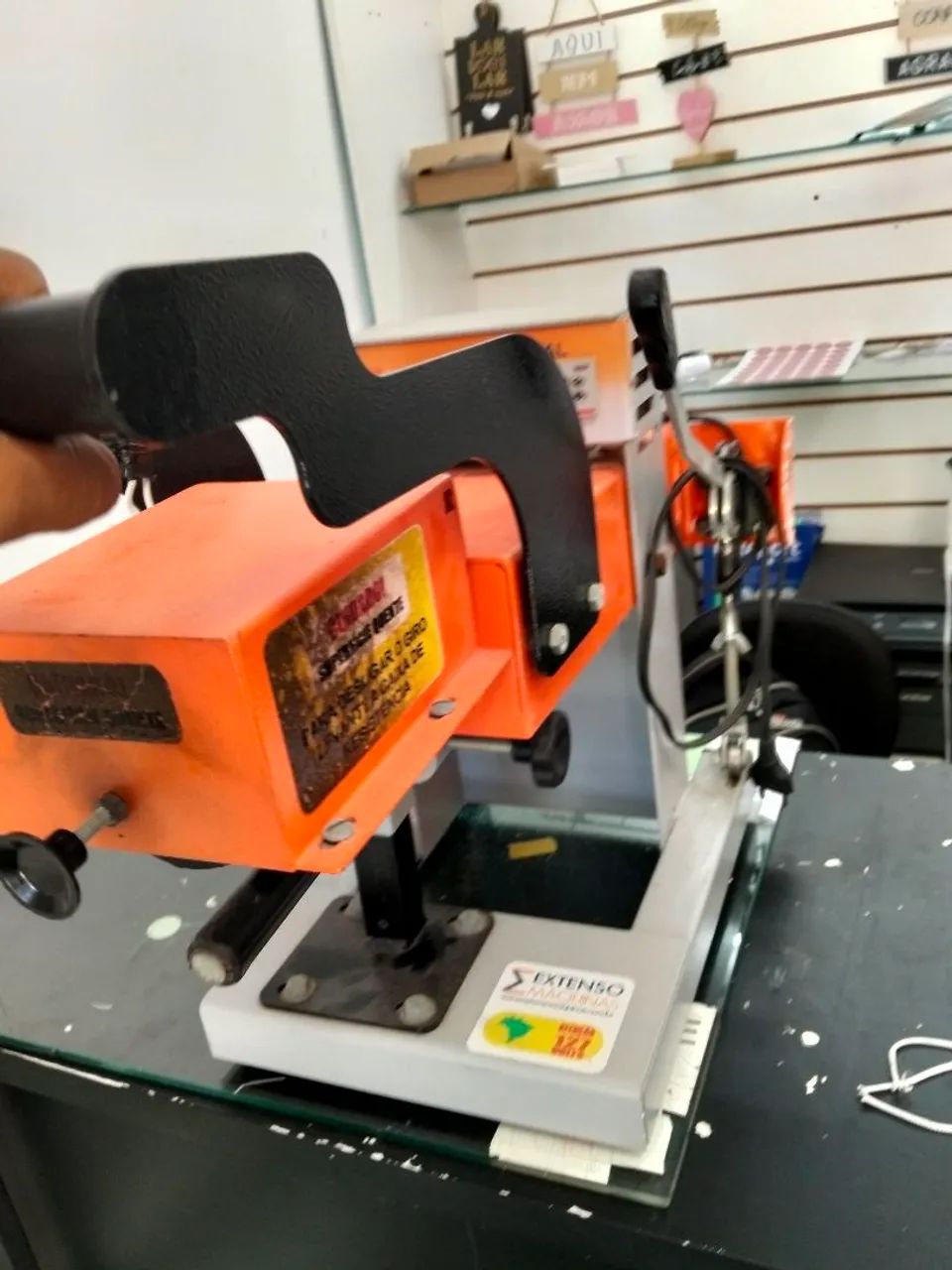 Máquina de estampar copo de longe drinks e canetas - Foto 4