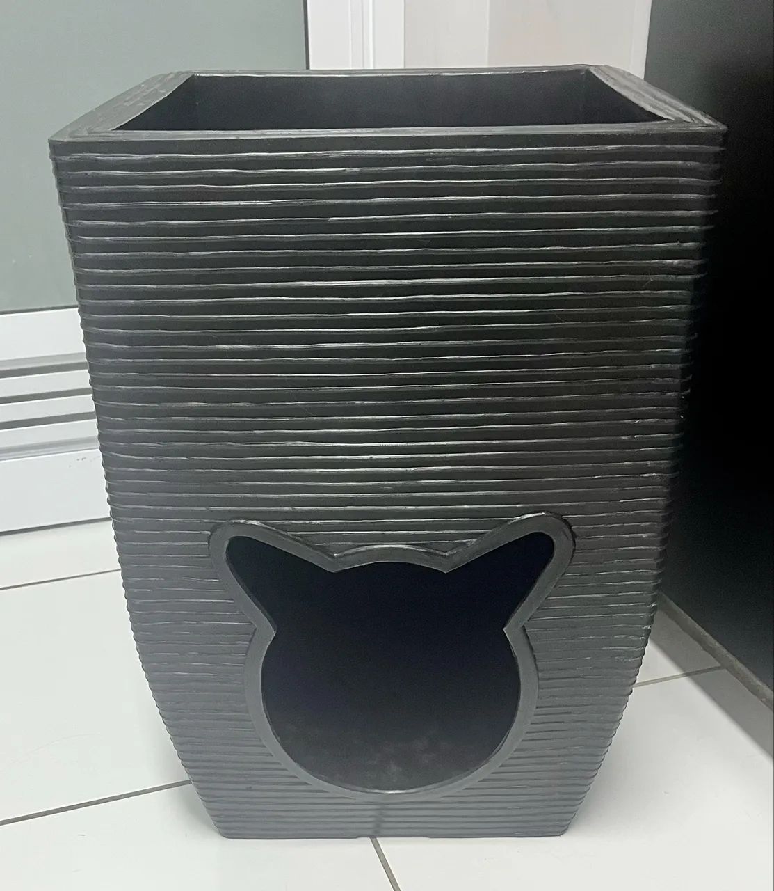 Vaso com toca para pet