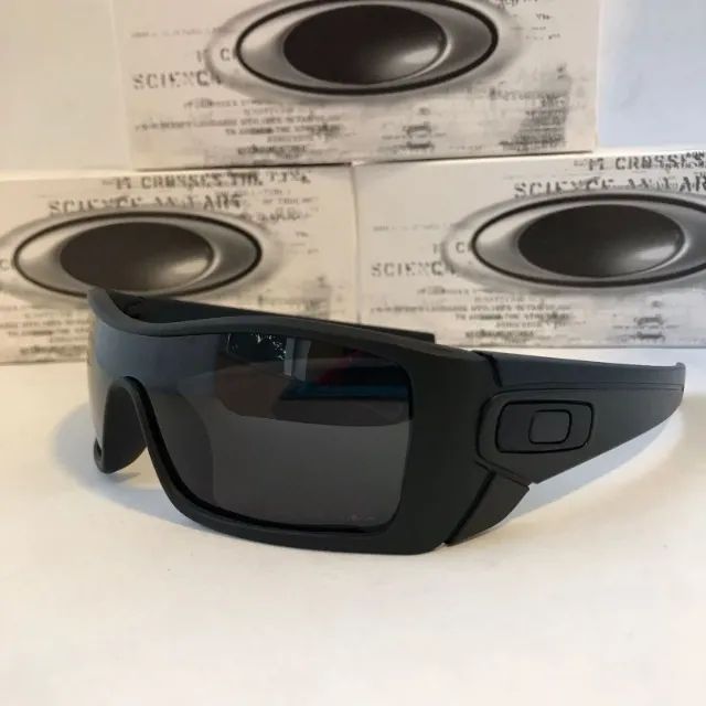 óculos de sol oakley batwolf black lentes polarizadas - Foto 3
