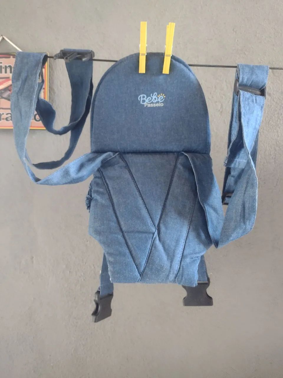 Canguru jeans pouco usado 