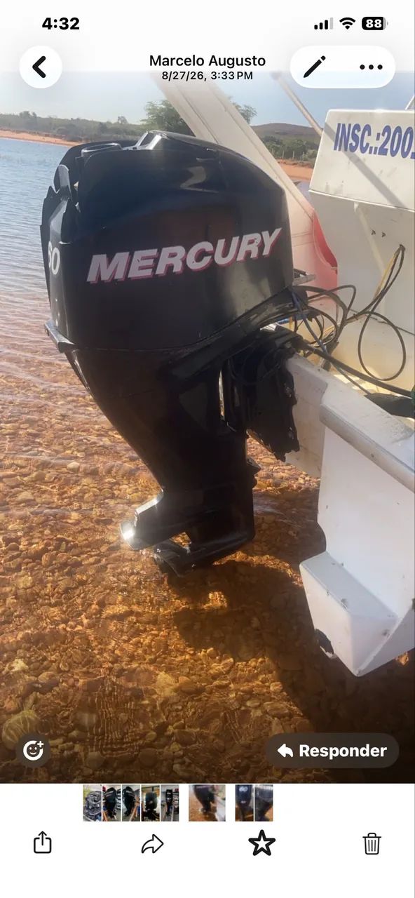 Motor de popa Mercury 60 hp - Foto 2