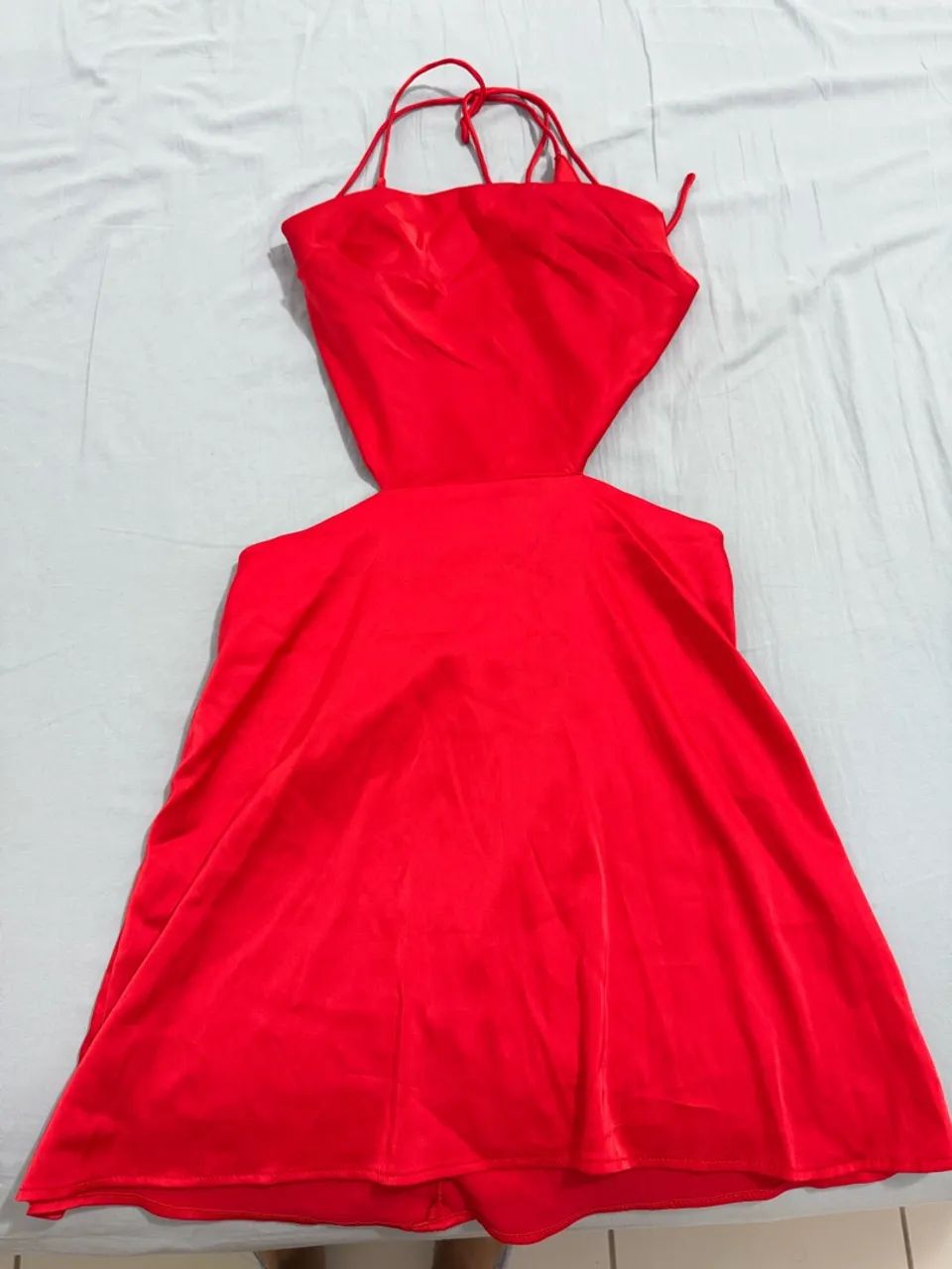 Vestido de cetim  - Foto 4