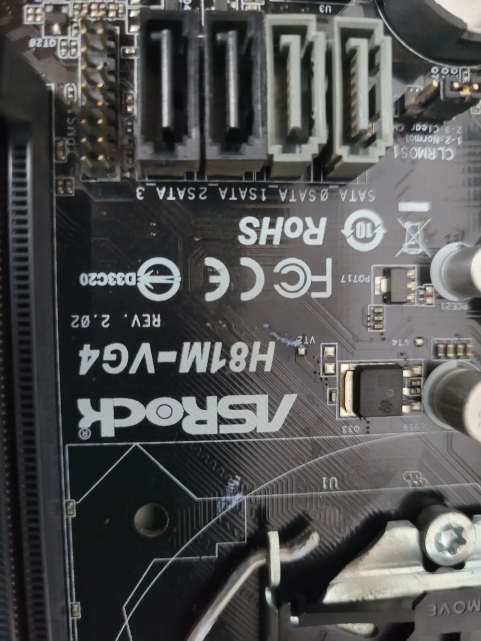 Placa mae H81m-vg4 asrock intel - Foto 2