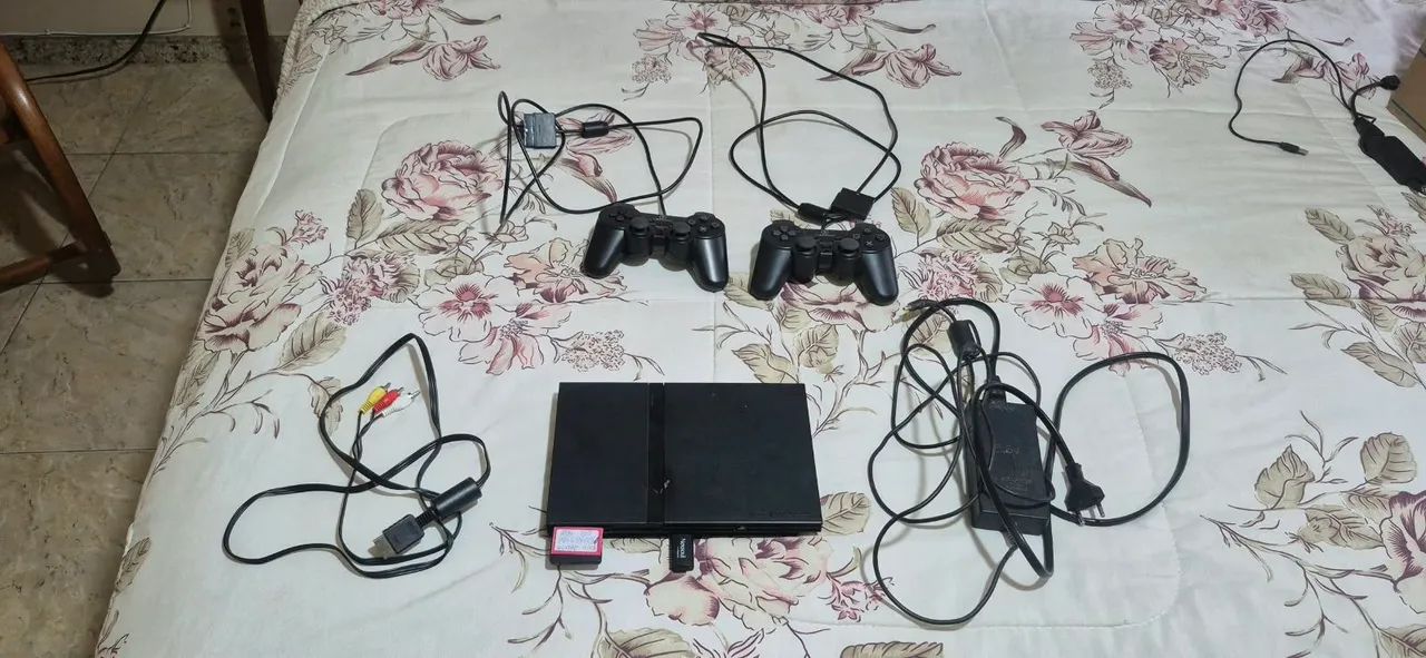 Ps2 compacto, em excelente estado, pronto para jogar. - Foto 4