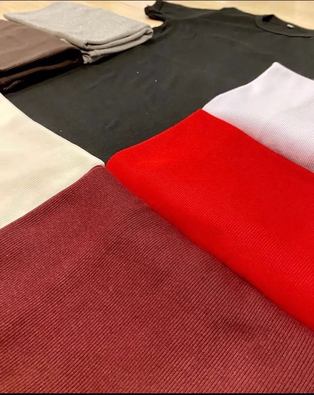 Camisas Caneladas - Foto 4