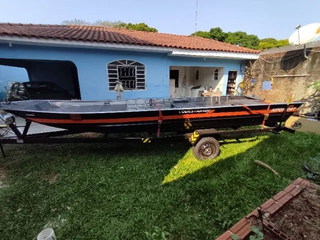 1Barco aluminio plataformado Hyperforte 30HP partida - Foto 3