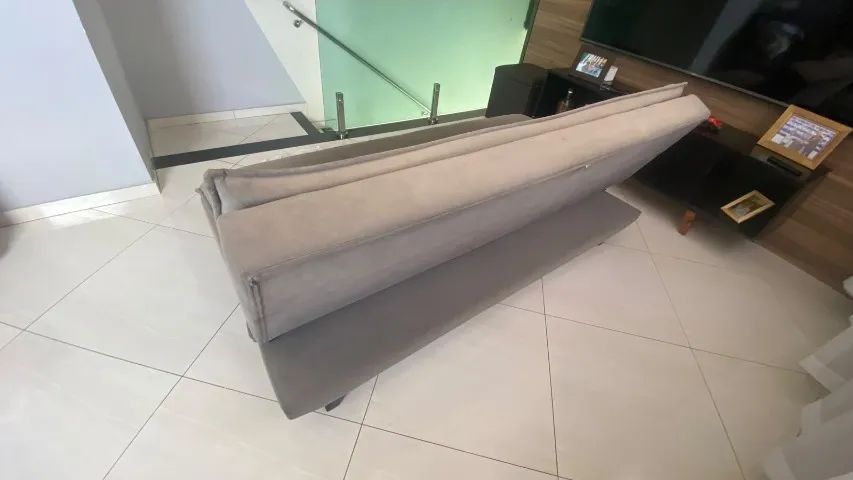 Vendo BARATO Sofá-cama para 3 pessoas em ótimo estado de conservação! - Foto 3