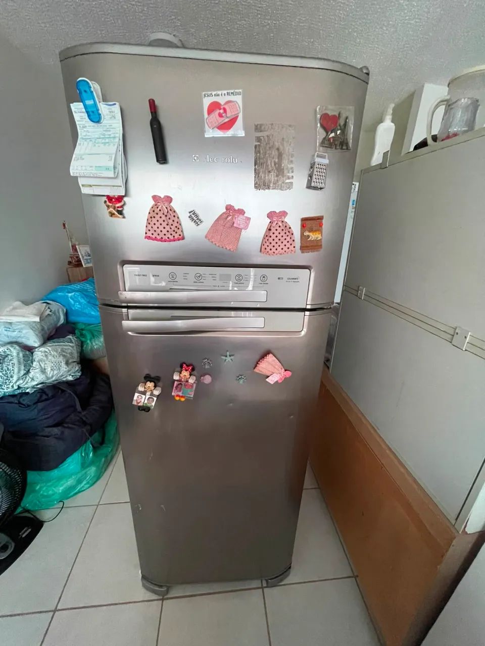Geladeira com defeito 
