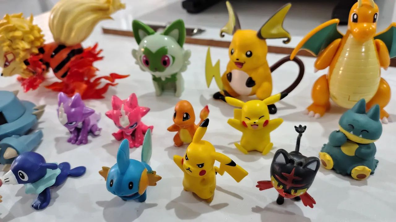 Kit 17 pokémons - actions figures lote - Foto 2