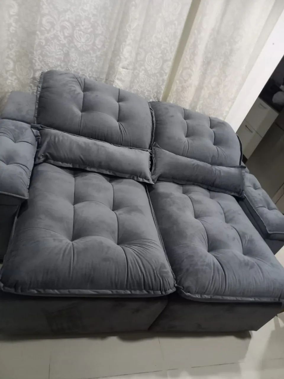 Sofa 2 lugares. Retrátil e reclinável. Premium  - Foto 5