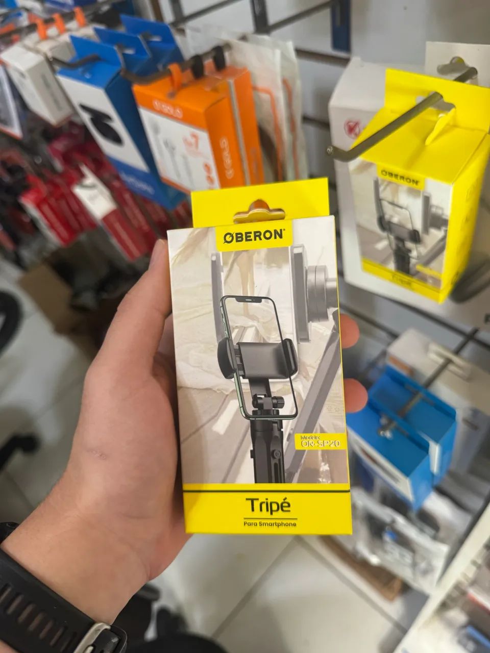 Tripé para celular / câmera 