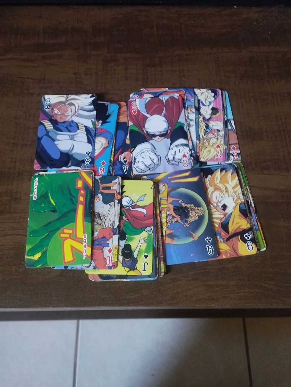 Baralho Temático antigo de Dragon Ball - Completo e conservado 