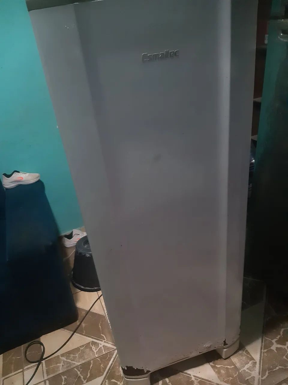 Geladeira funcionando 