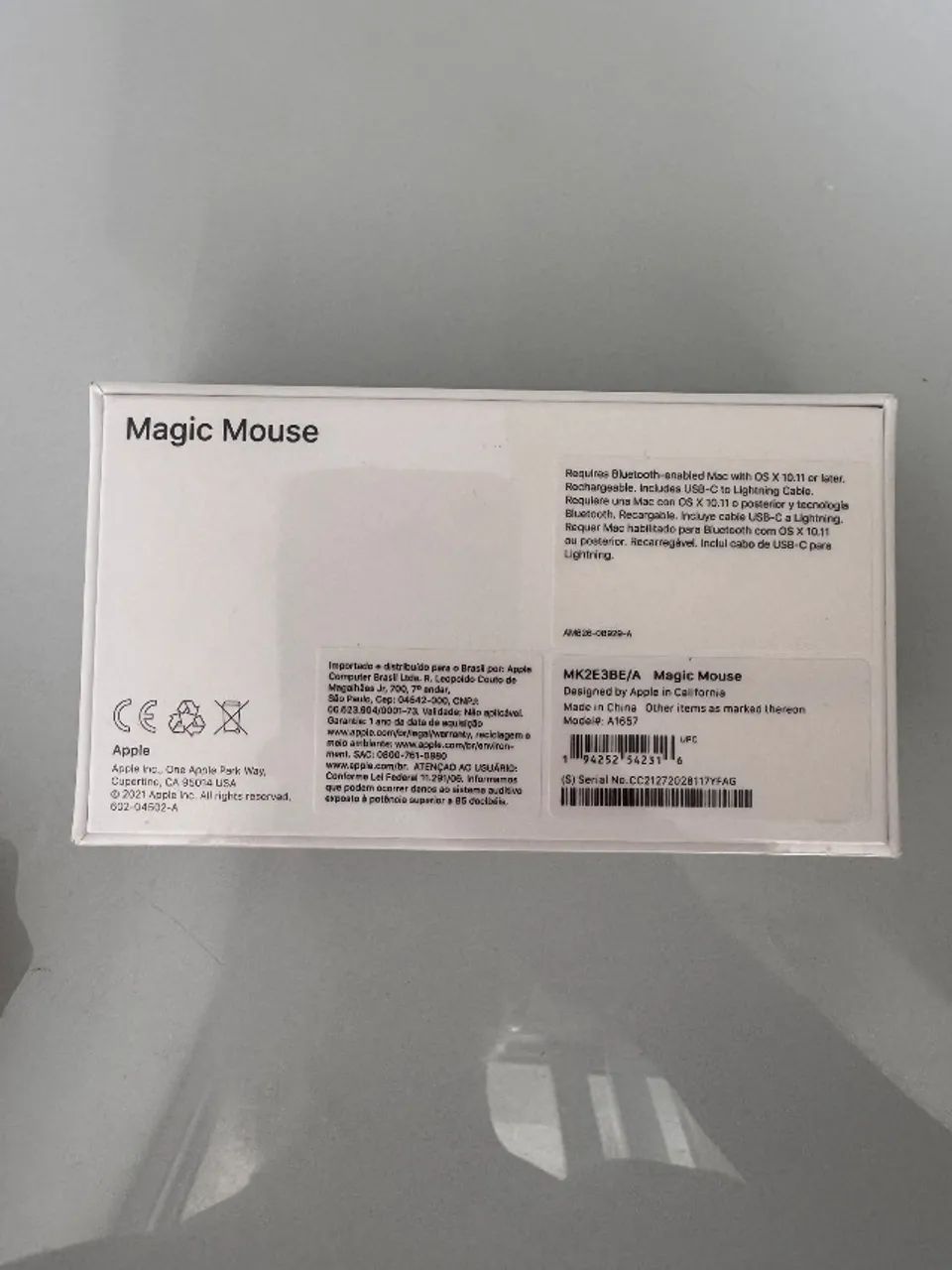 Magic Mouse 2 Novo Lacrado - Foto 3