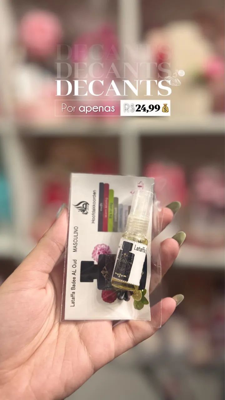 Perfumes árabes decant